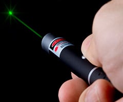 Lacné vlastné laserové ukazovátko
