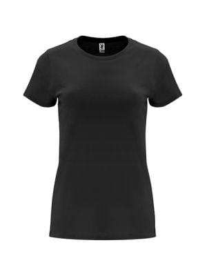 Camisetas manga corta roly capri mujer de 100% algodón con logo vista 1